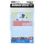 Accessoire bandai hobby gundam gunpla decal hg 1/144 129 nightingale