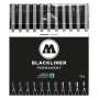Peinture molotow blackliner pochette complete set 11pcs Peinture molotow blackliner pochette complete set 11pcs