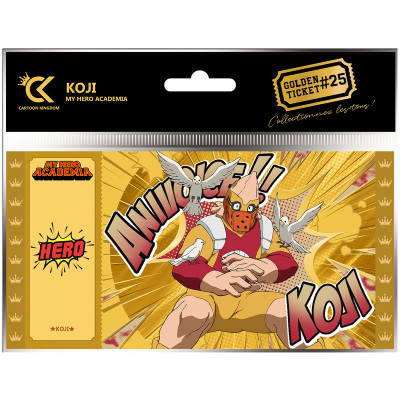 Cartoon kingdom my hero academia golden ticket v2 koji kodda - golden ticketCKMHA25.jpg3760375863774