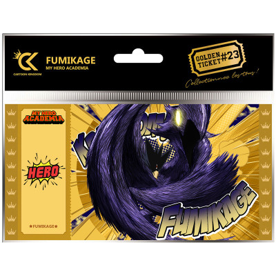 Cartoon kingdom my hero academia golden ticket v2 fumikage tokoyami - golden ticketCKMHA23.jpg3760375863750
