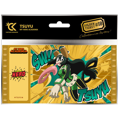 Cartoon kingdom my hero academia golden ticket v2 tsuyu asui - golden ticketCKMHA18.jpg3760375863705
