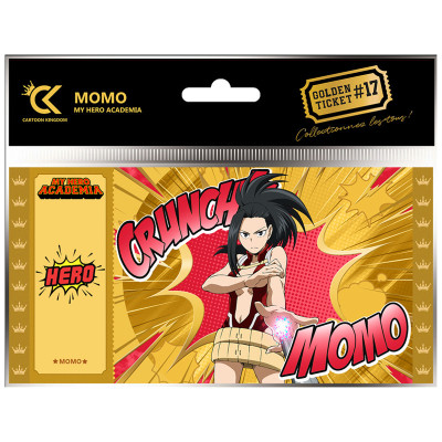 Cartoon kingdom my hero academia golden ticket v2 momo yaoyorozu - golden ticketCKMHA17.jpg3760375863699