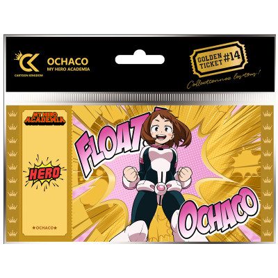Cartoon kingdom my hero academia golden ticket v2 ochaco uraraka - golden ticketCKMHA14.jpg3760375863668