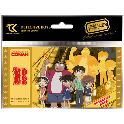 Cartoon kingdom detective conan golden ticket detective boys - golden ticketCKDC08.jpg3760375863620
