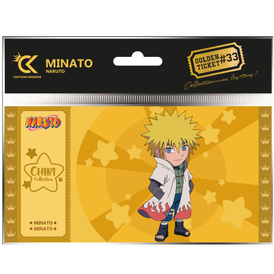 Cartoon kingdom naruto golden ticket chibi minato x10 - golden ticketCKCC33.jpg3760375862678
