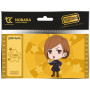 Golden ticket cartoon kingdom jujutsu kaisen chibi nobara x10