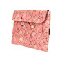 Etui de protection uchiwa manga - liseuse megumi & tsugumi rose 24x22x3cm