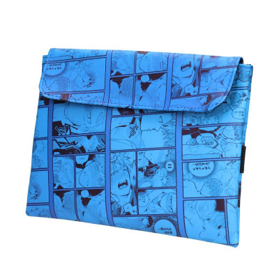 Uchiwa etui de protection manga - liseuse megumi & tsugumi bleu 24x22x3cm - etui de protectionUCHTAK79109.jpg8437025791095