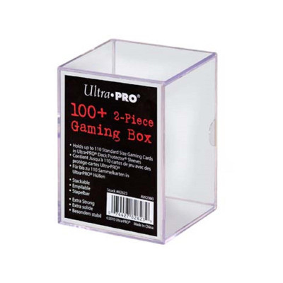 Ultrapro ultrapro boite rangement deck gaming transparent - protection carte - préco avril 2025UP82623.jpg0074427826239