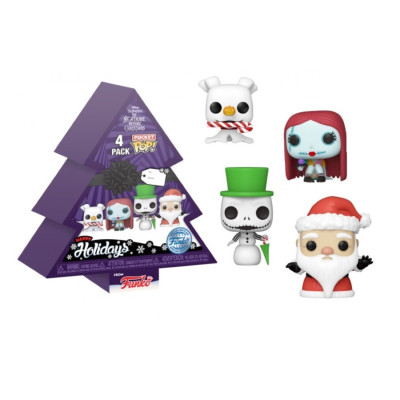 Funko disney l'étrange noël de Monsieur Jack pocket pop holiday tree holiday box 4pcs - pocket popFUN73911b.jpg0889698739115