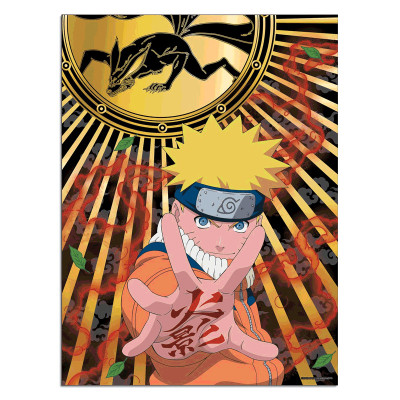 Cartoon kingdom naruto golden poster naruto 40x30cm - golden poster / poster 3dCKGPNC01%20x.gif3760375862357
