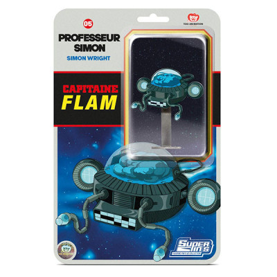 Sp collection capitaine flam pins blister card professeur simon 10,5cm - pinsSP00236.jpg3700789002352