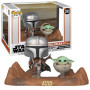 Pop moment funko sw star wars movie mandalorian & child Pop moment funko sw star wars movie mandalorian & child