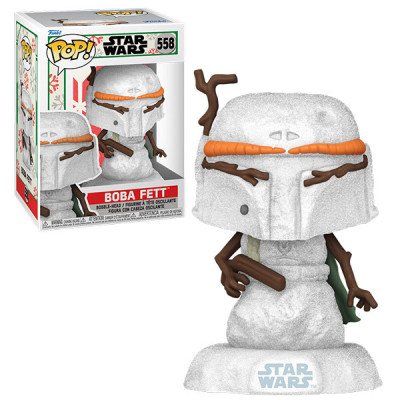 Funko sw star wars pop holiday snowman boba fett - pop 10cmFUN64334.jpg0889698643344