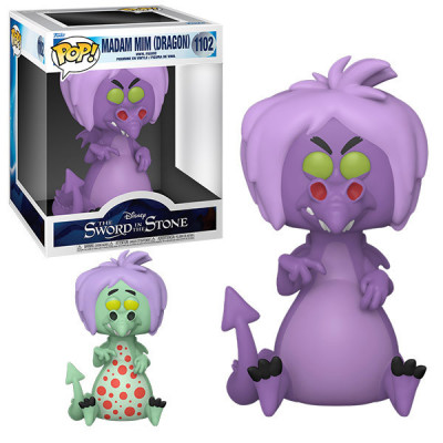Funko disney pop merlin l'enchanteur mim as dragon w/chase 15cm - pop 15cmFUN49160A.jpg0889698491600