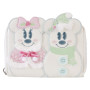 Portefeuille loungefly disney mickey and minnie pastel snowman Portefeuille loungefly disney mickey and minnie pastel snowman