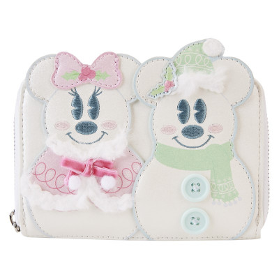 Loungefly disney loungefly portefeuille mickey and minnie pastel snowman - portefeuilleLFWDWA2878.jpg0671803470385
