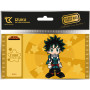 Golden ticket cartoon kingdom my hero academia chibi izuku midoriya x10