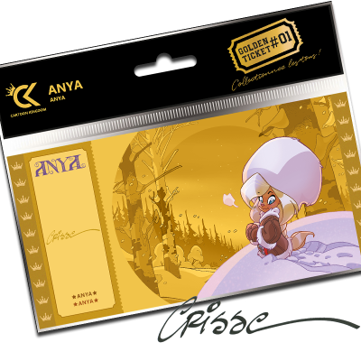 Cartoon kingdom crisse golden ticket anya - anya x10 - golden ticketCKAN01.png3760375863132