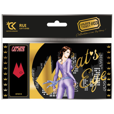 Cartoon kingdom cats eyes black ticket rui x10 - black ticketCKCE03B.jpg3760375862913