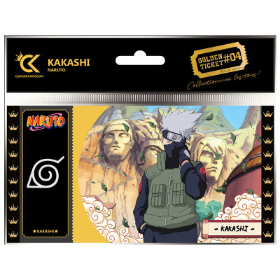 Cartoon kingdom naruto black ticket kakashi x10 - black ticketCKNC04B.jpg3760375862340