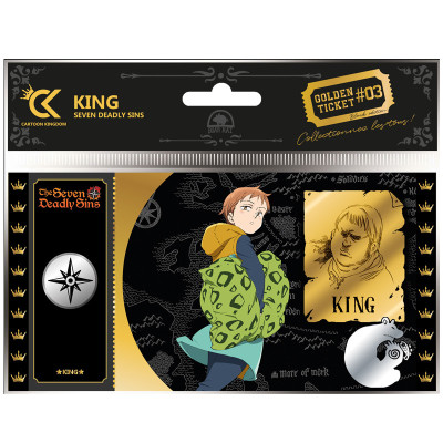 Cartoon kingdom seven deadly sins black ticket king x10 - black ticketCKSDSB03.jpg3760375862227