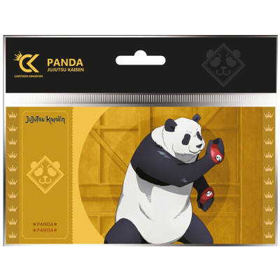 Cartoon kingdom jujutsu kaisen golden ticket col.1 panda lot x10 - golden ticketCKJJK08.png3760375861589