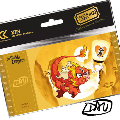 Cartoon kingdom dav golden ticket col1 petits dragons xin lot x10 - golden ticketCKLPD03%20-%203760375861985.jpg3760375861985