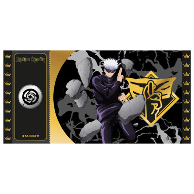 Cartoon kingdom jujutsu kaisen black ticket col.1 satoru lot x10 - black ticketCKJJK04B.jpg3760375861060