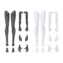Hg 1/144 high grade bandai hobby 30 minutes sisters option body parts arm & leg w&b