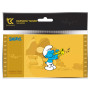 Golden ticket cartoon kingdom schtroumpfs col.2 musicien x 10 Golden ticket cartoon kingdom schtroumpfs col.2 musicien x 10