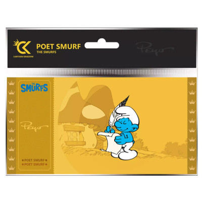 Cartoon kingdom schtroumpfs golden ticket col.2 poete x 10 - golden ticketCKTS011.jpg3760375860193