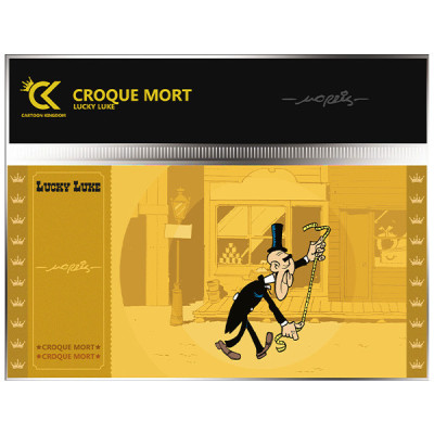 Cartoon kingdom lucky luke golden ticket col.2 croque mort lot x10 - golden ticketCKLL14.jpg3760375860384