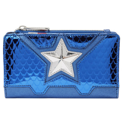 Loungefly marvel loungefly portefeuille shine captain america coplay - portefeuilleLFMVWA0197.jpg0671803453609