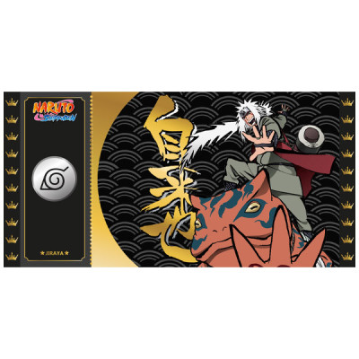 Cartoon kingdom naruto shippuden black ticket col.1 jiraya lot x10 - black ticketCKNS04B.jpg3760375860940