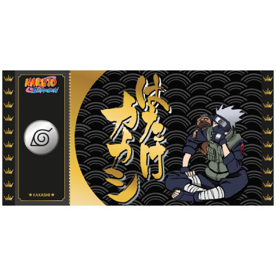 Cartoon kingdom naruto shippuden black ticket col.1 kakashi lot x10 - black ticketCKNS03B.jpg3760375860957