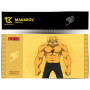 Cartoon kingdom fairy tail golden ticket col.1 makarov lot x10 - golden ticketCKFT09BB.jpg3760375860919