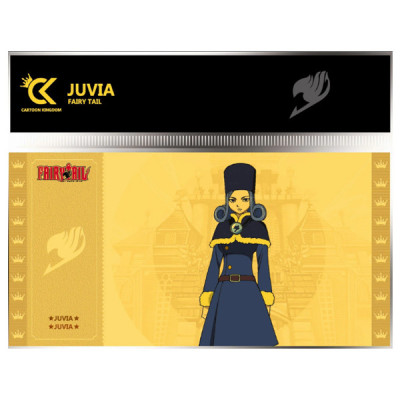 Cartoon kingdom fairy tail golden ticket col.1 juvia lot x10 - golden ticketCKFT06BB.jpg3760375860889
