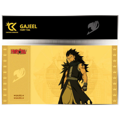 Cartoon kingdom fairy tail golden ticket col.1 gajeel lot x10 - golden ticketCKFT05BB.jpg3760375860872
