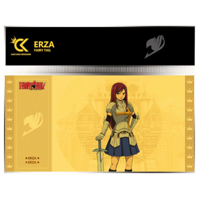 Cartoon kingdom fairy tail golden ticket col.1 erza lot x10 - golden ticketCKFT03BB.jpg3760375860858