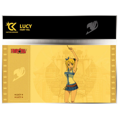 Cartoon kingdom fairy tail golden ticket col.1 lucy lot x10 - golden ticketCKFT02BB.jpg3760375860841