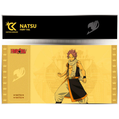 Cartoon kingdom fairy tail golden ticket col.1 natsu lot x10 - golden ticketCKFT01BB.jpg3760375860834
