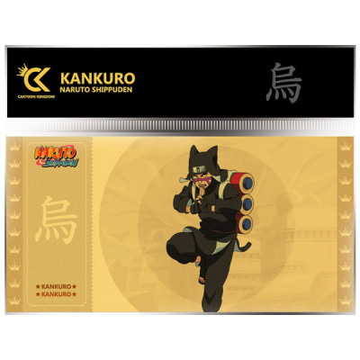 Cartoon kingdom naruto shippuden golden ticket col.3 kankuro lot x10 - golden ticketCKNS27BB.jpg3760375860087