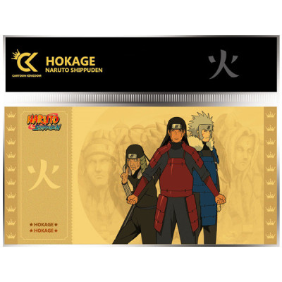 Cartoon kingdom naruto shippuden golden ticket col.3 hokage lot x10 - golden ticketCKNS20BB.jpg3760375860018