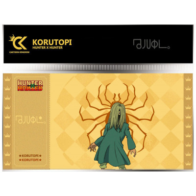 Cartoon kingdom hunter x hunter golden ticket col.2 korutopi lot x10 - golden ticketCKHH20BB.jpg3760375860827