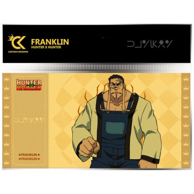 Cartoon kingdom hunter x hunter golden ticket col.2 franklin lot x10 - golden ticketCKHH15BB.jpg3760375860773