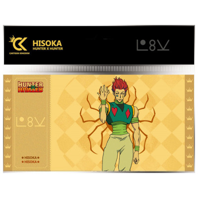Cartoon kingdom hunter x hunter golden ticket col.2 hisoka lot x10 - golden ticketCKHH12BB.jpg3760375860742