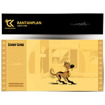Cartoon kingdom lucky luke golden ticket col.1 rantanplan lot x10 - golden ticketCKLL04BB.jpg3760375860285