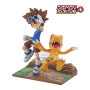 Figurine banpresto digimon adventure dxf archives taichi & agumon 15cm - w94* Figurine banpresto digimon adventure dxf archives taichi & agumon 15cm - w94*