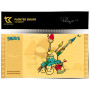 Cartoon kingdom schtroumpfs golden ticket col.1 schtroumpf peintre lot x10 - golden ticketCKTS06BB.jpg3760375860148